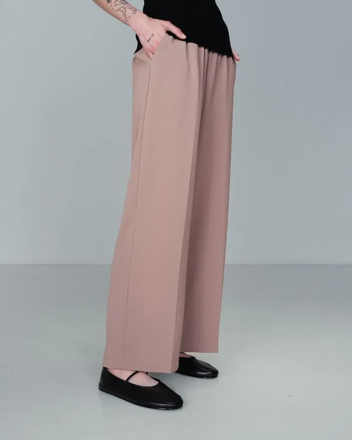 TROUSERS TAUPE NOBLESSE Shop Grace and Mila Flowing Trousers