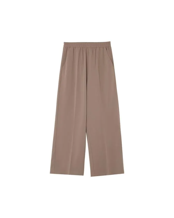 TROUSERS TAUPE NOBLESSE Shop Grace and Mila Flowing Trousers