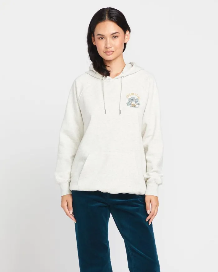 Truly Stoked Boyfriend Pullover Hoodie 8211 Light Grey Womens Volcom Hoodies and Sweatshirts Truly Stoked Boyfriend Pullover Hoodie 8211 Light Grey Womens Volcom Hoodies and Sweatshirts