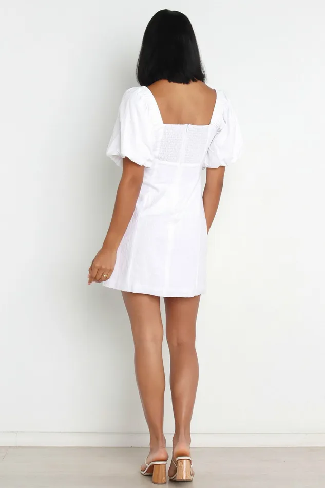 Tuscany Dress White Women Event Dresses Petal and Pup