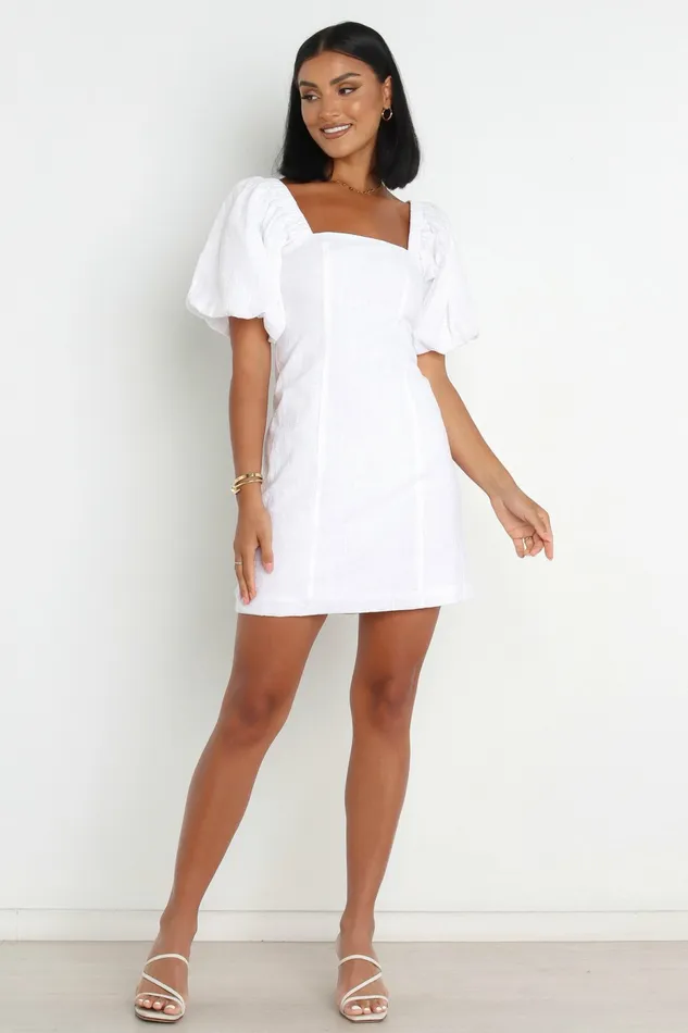 Tuscany Dress White Women Event Dresses Petal and Pup