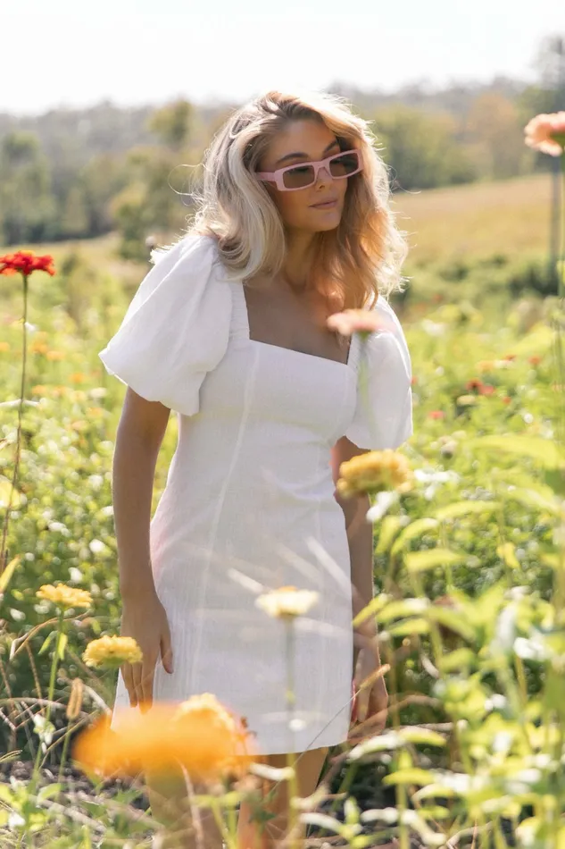 Tuscany Dress White Women Event Dresses Petal and Pup