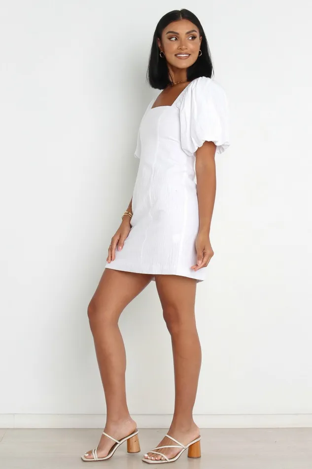 Tuscany Dress White Women Event Dresses Petal and Pup