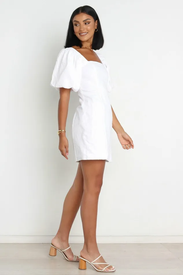 Tuscany Dress White Women Event Dresses Petal and Pup