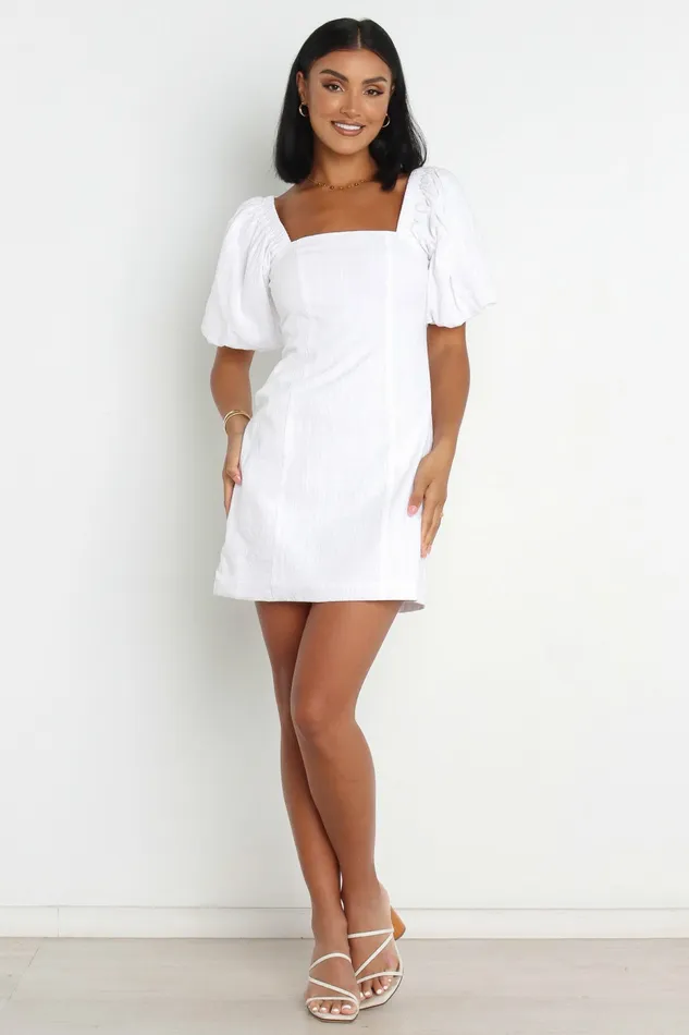 Tuscany Dress White Women Event Dresses Petal and Pup