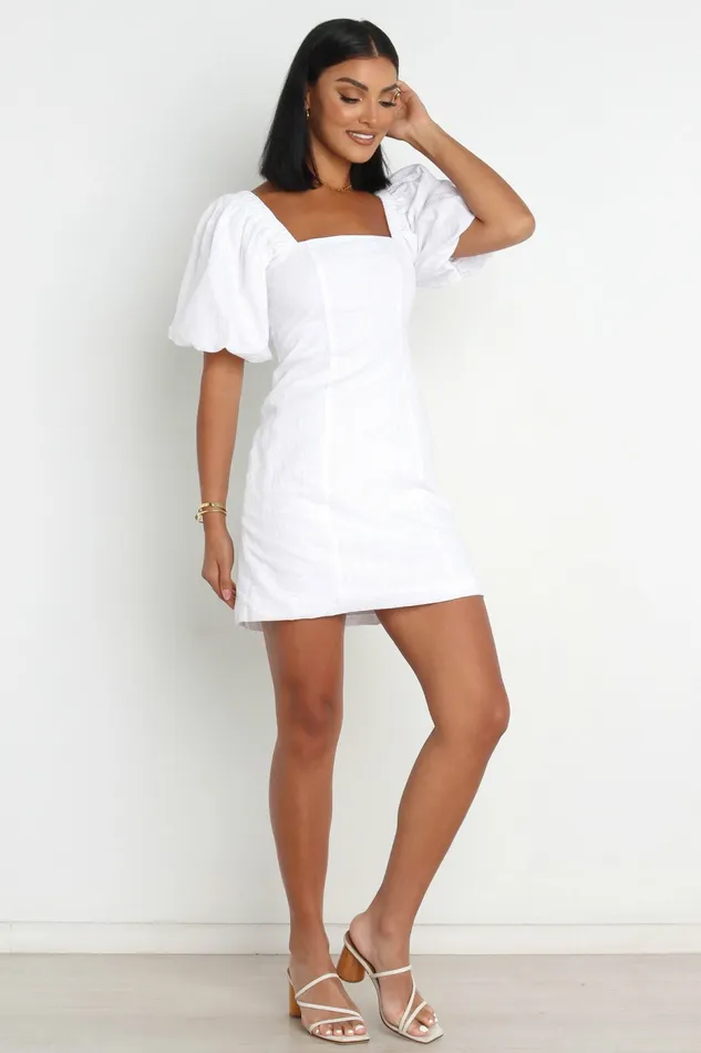 Tuscany Dress White Women Event Dresses Petal and Pup