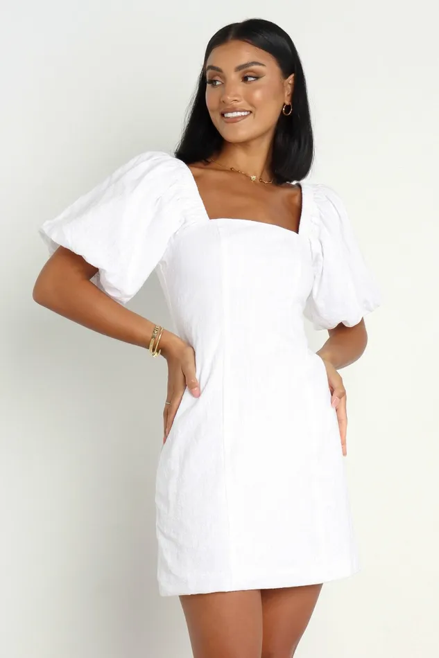 Tuscany Dress White Women Event Dresses Petal and Pup