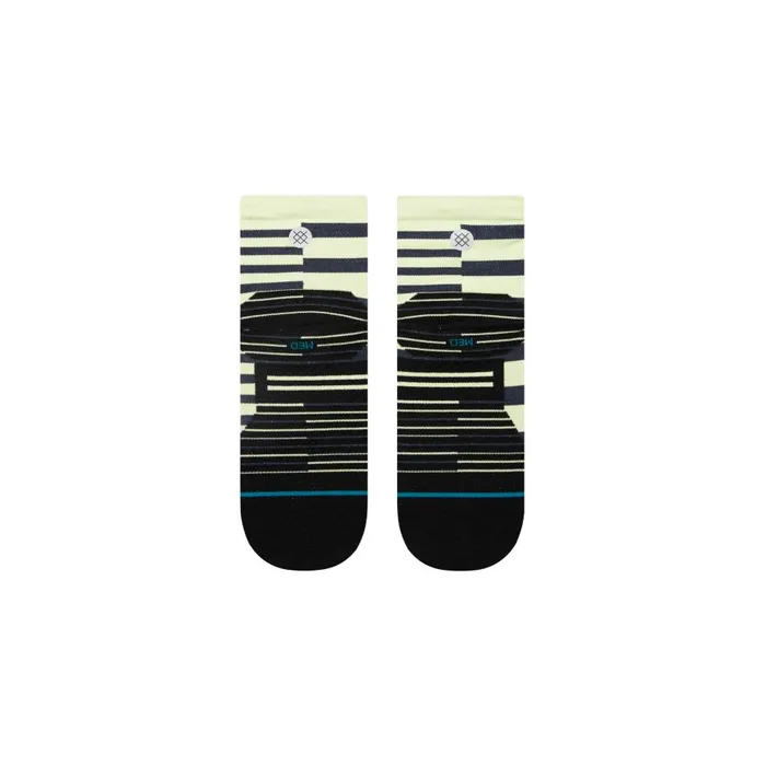 Ultralight Performance Quarter Socks Staggered 8211 Black MenWomen Stance Quarter