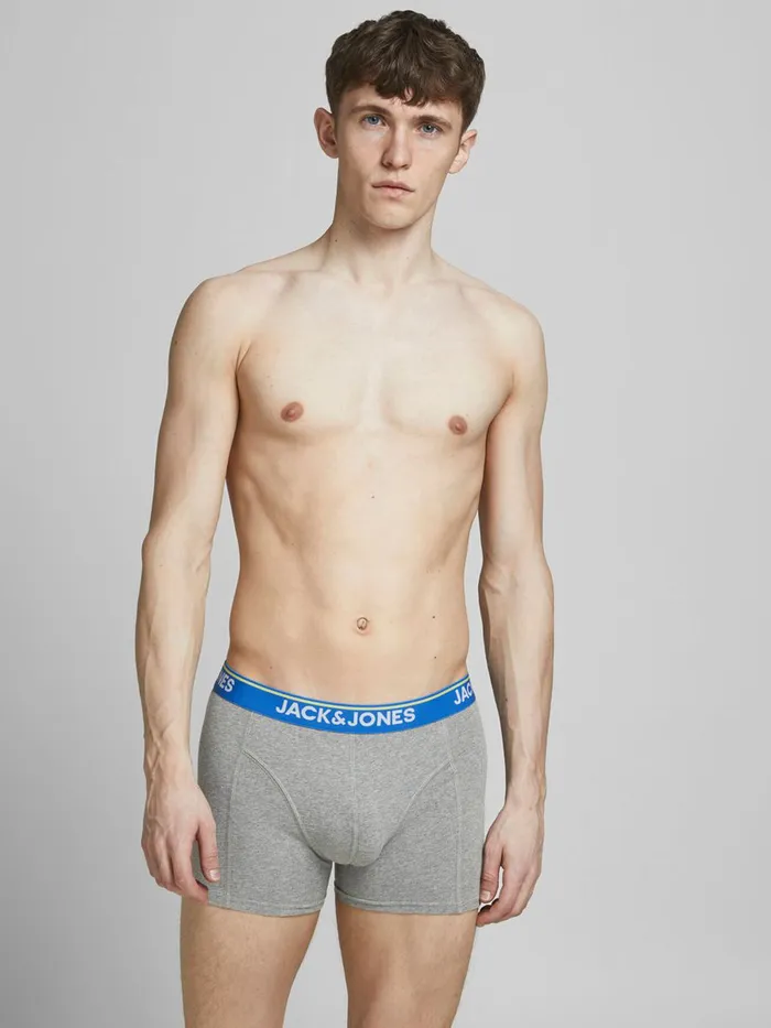 Underwear JACK and JONES Mens 5PACK TRUNKS Orange Black Online