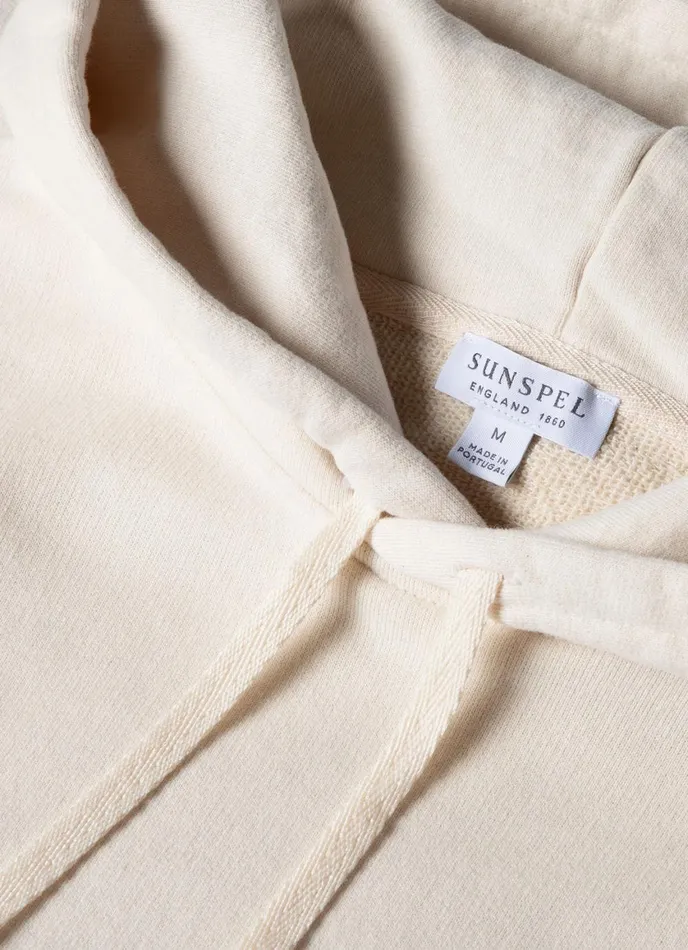Undyed Loopback Hoody Undyed Men SUNSPEL Sweatshirts and Sweatpants