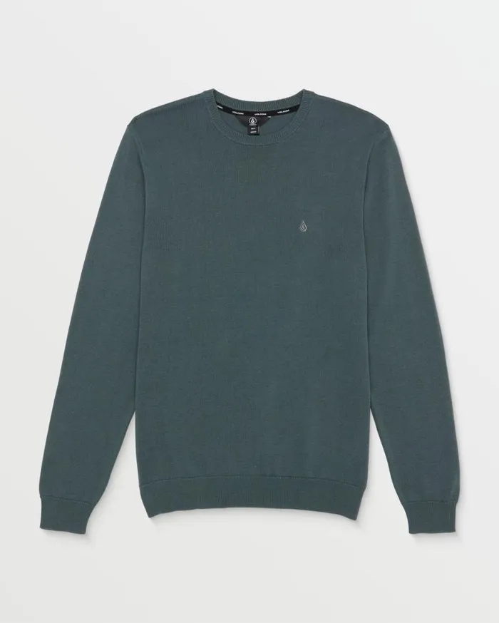 Uperstand Sweater 8211 Dark Slate Mens Volcom Hoodies and Sweatshirts