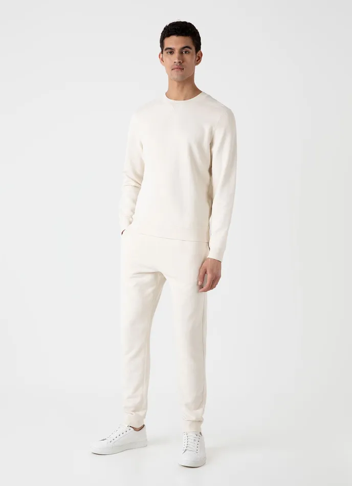 ussunspel Loopback Tracksuit Undyed Men Sweatshirts and Sweatpants ussunspel Loopback Tracksuit Undyed Men Sweatshirts and Sweatpants