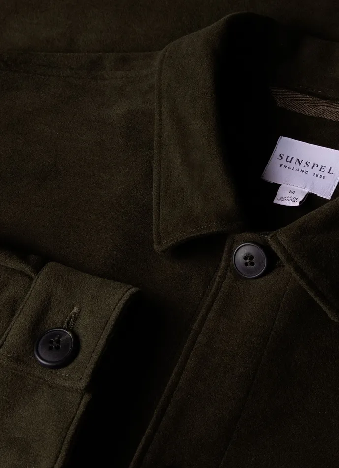 ussunspel Moleskin Twin Pocket Jacket Peat Men Jackets and Coats ussunspel Moleskin Twin Pocket Jacket Peat Men Jackets and Coats