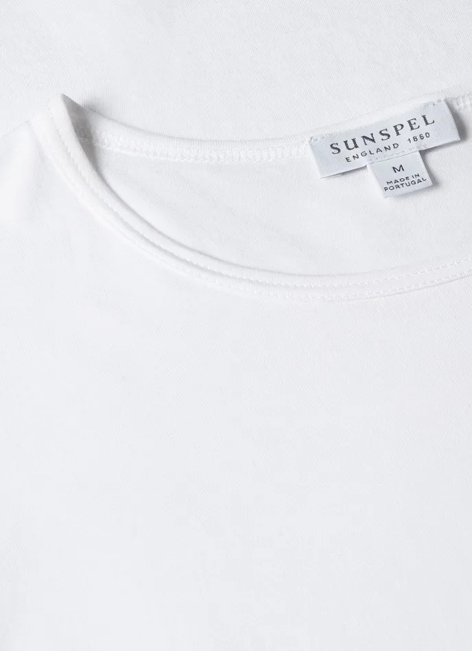 ussunspel Superfine Cotton Underwear Tshirt White Men Underwear Tops