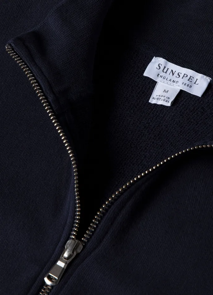 ussunspel Sweatshirts and Sweatpants Men Half Zip Loopback Sweatshirt Navy ussunspel Sweatshirts and Sweatpants Men Half Zip Loopback Sweatshirt Navy