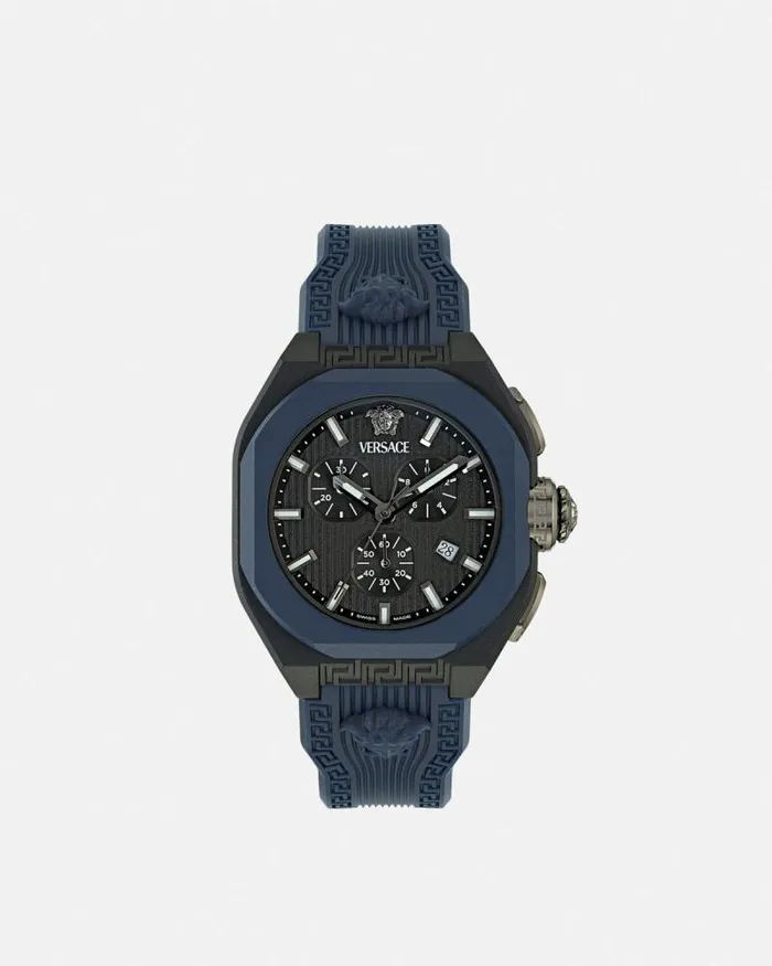 VLegend Chrono Watch Blackblue Men Versace Watches