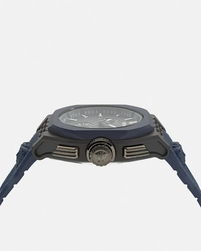 VLegend Chrono Watch Blackblue Men Versace Watches