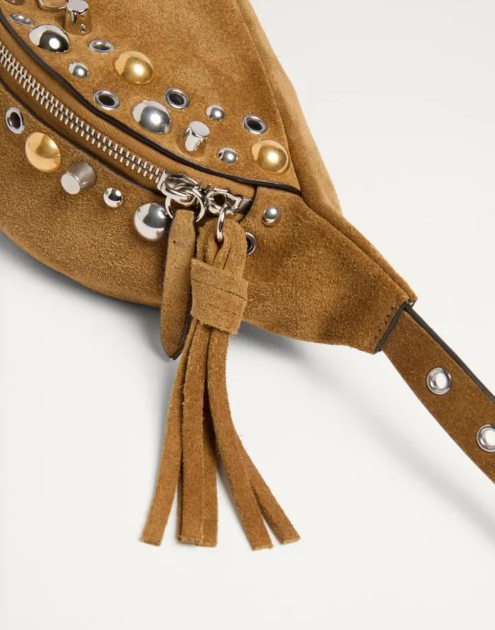Valentino Belt Bags Man Valentino Garavani Nellcte Suede Belt Bag For Man In Havana Beige Havana Beige Valentino Belt Bags Man Valentino Garavani Nellcte Suede Belt Bag For Man In Havana Beige Havana Beige