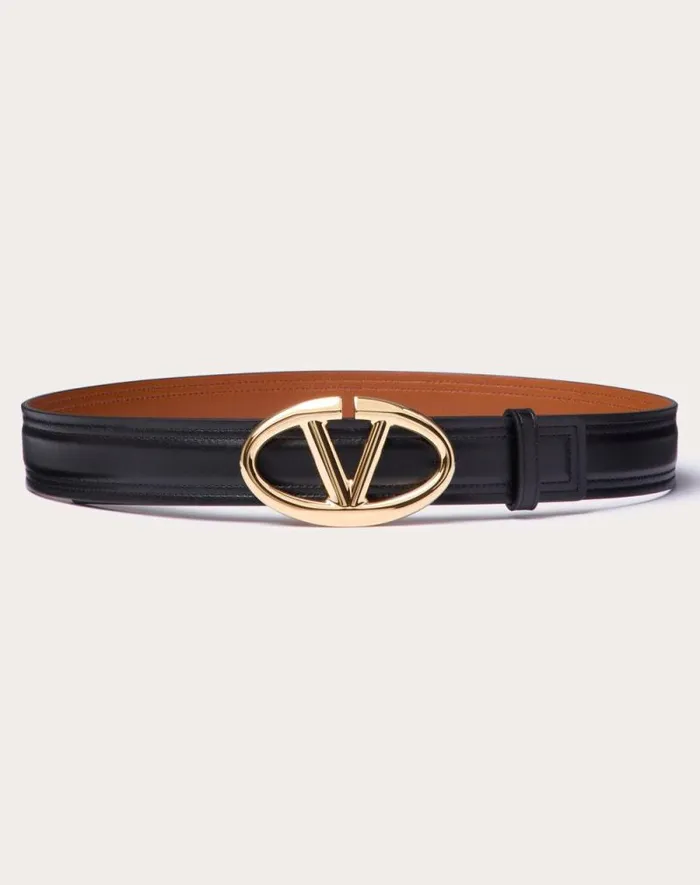 Valentino Belts Woman The Bold Edition Vlogo Shiny Calfskin Belt 30 Mm For Woman In Ivorymauve Ivorymauve Valentino Belts Woman The Bold Edition Vlogo Shiny Calfskin Belt 30 Mm For Woman In Ivorymauve Ivorymauve