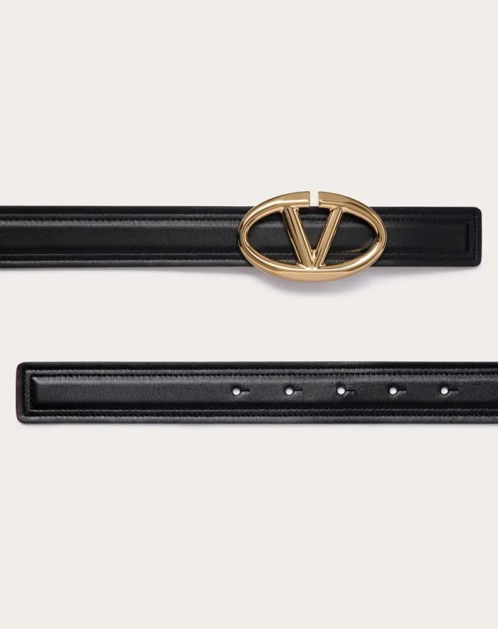 Valentino Belts Woman The Bold Edition Vlogo Shiny Calfskin Belt 30 Mm For Woman In Ivorymauve Ivorymauve Valentino Belts Woman The Bold Edition Vlogo Shiny Calfskin Belt 30 Mm For Woman In Ivorymauve Ivorymauve