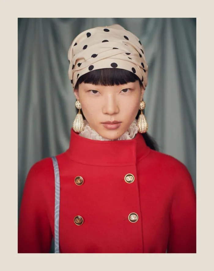 Valentino Coats And Outerwear Woman Compact Drap Coat For Woman In Red Red Valentino Coats And Outerwear Woman Compact Drap Coat For Woman In Red Red