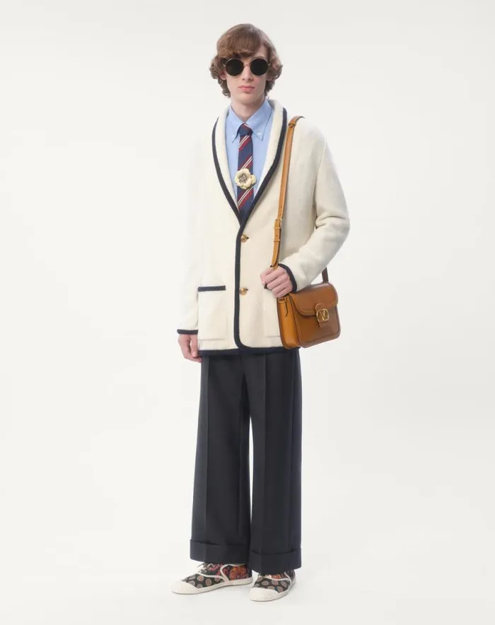 Valentino Pants And Shorts Man Wool Gabardine Pants With Turnups For Man In Anthracite Anthracite Valentino Pants And Shorts Man Wool Gabardine Pants With Turnups For Man In Anthracite Anthracite