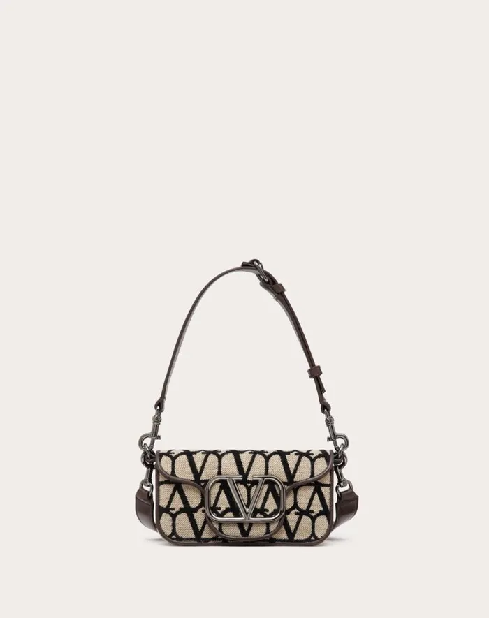 Valentino Shoulder Bags Man Mini Loc Toile Iconographe Shoulder Bag For Man In Beigeblack Beigeblack Valentino Shoulder Bags Man Mini Loc Toile Iconographe Shoulder Bag For Man In Beigeblack Beigeblack