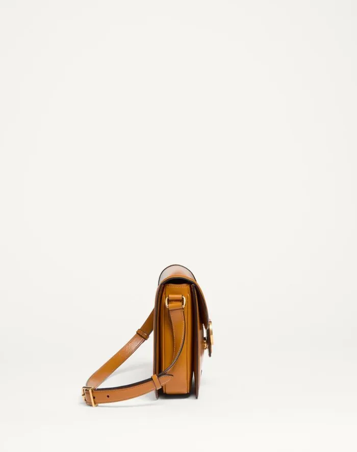 Valentino Shoulder Bags Woman Valentino Garavani 9to5 Smooth Calfskin Shoulder Bag For Woman In Black Black