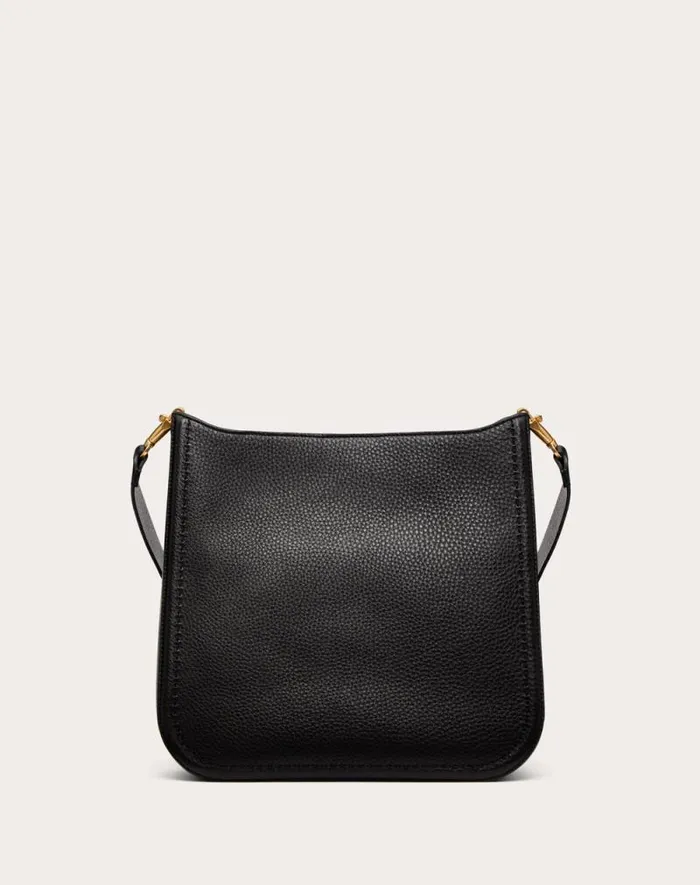 Valentino Shoulder Bags Woman Valentino Garavani Alltime Hobo Bag In Grainy Calfskin For Woman In Almond Almond Valentino Shoulder Bags Woman Valentino Garavani Alltime Hobo Bag In Grainy Calfskin For Woman In Almond Almond