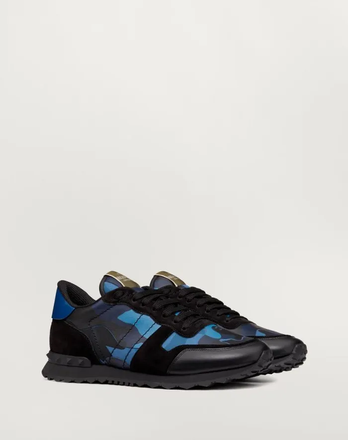 Valentino Sneakers Man Camouflage Rockrunner Sneaker For Man In Military Greenbrushwoodblackgreen Military Greenbrushwoodblackgreen Valentino Sneakers Man Camouflage Rockrunner Sneaker For Man In Military Greenbrushwoodblackgreen Military Greenbrushwoodblackgreen
