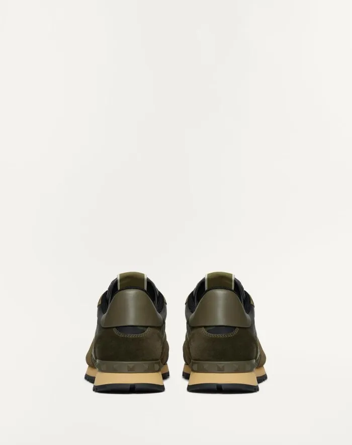 Valentino Sneakers Man Camouflage Rockrunner Sneaker For Man In Military Greenbrushwoodblackgreen Military Greenbrushwoodblackgreen Valentino Sneakers Man Camouflage Rockrunner Sneaker For Man In Military Greenbrushwoodblackgreen Military Greenbrushwoodblackgreen