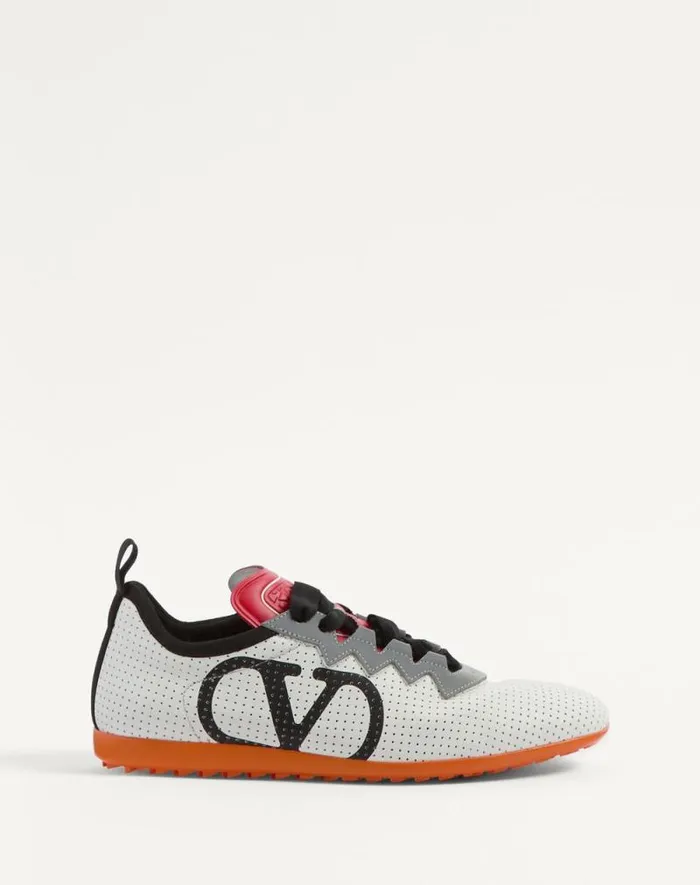 Valentino Sneakers Woman Chromathon Sneaker In Perforated Nappa For Woman In Multicolor Multicolor Valentino Sneakers Woman Chromathon Sneaker In Perforated Nappa For Woman In Multicolor Multicolor