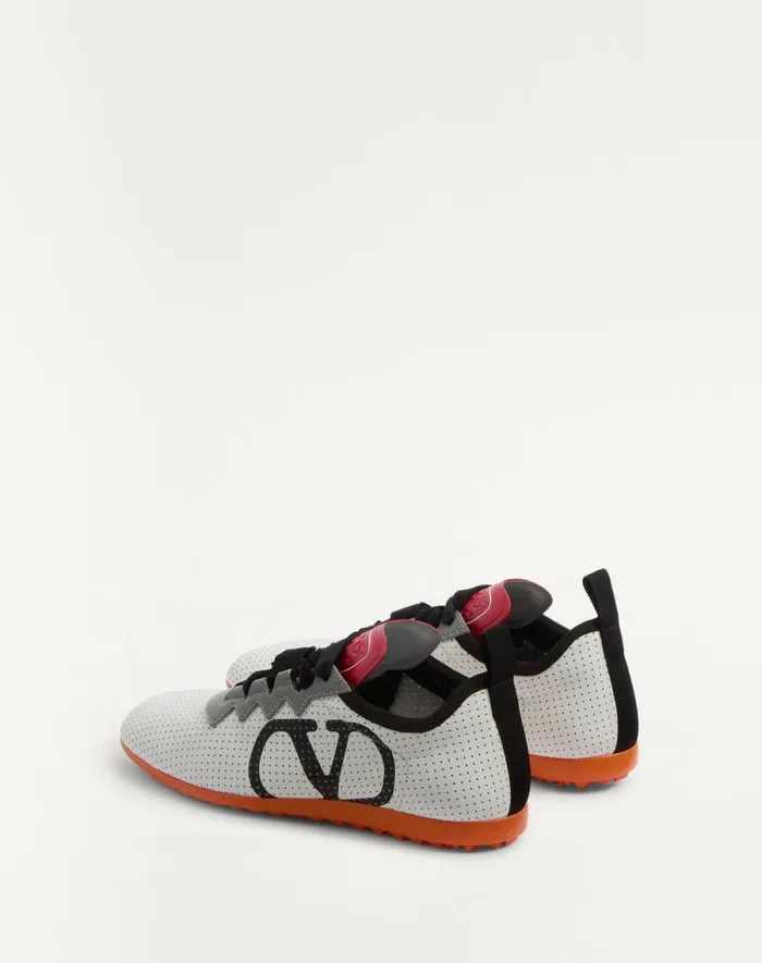 Valentino Sneakers Woman Chromathon Sneaker In Perforated Nappa For Woman In Multicolor Multicolor Valentino Sneakers Woman Chromathon Sneaker In Perforated Nappa For Woman In Multicolor Multicolor