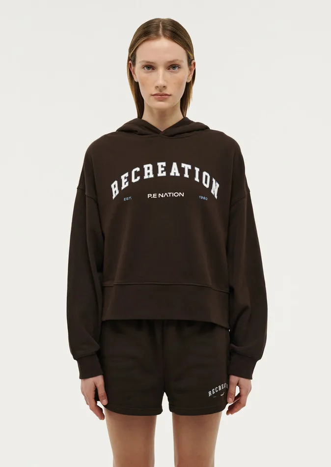 VANTAGE HOODIE IN TURKISH COFFEE Women Hoodies PE Nation