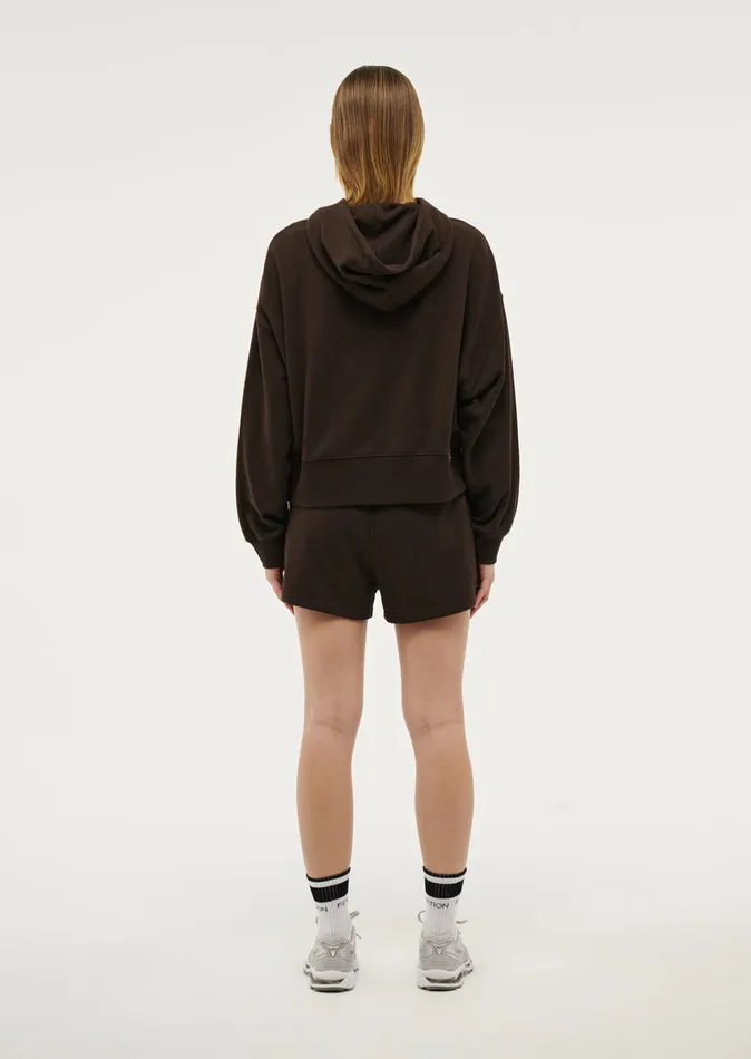 VANTAGE HOODIE IN TURKISH COFFEE Women Hoodies PE Nation