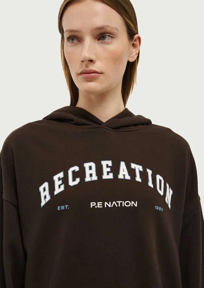 VANTAGE HOODIE IN TURKISH COFFEE Women Hoodies PE Nation