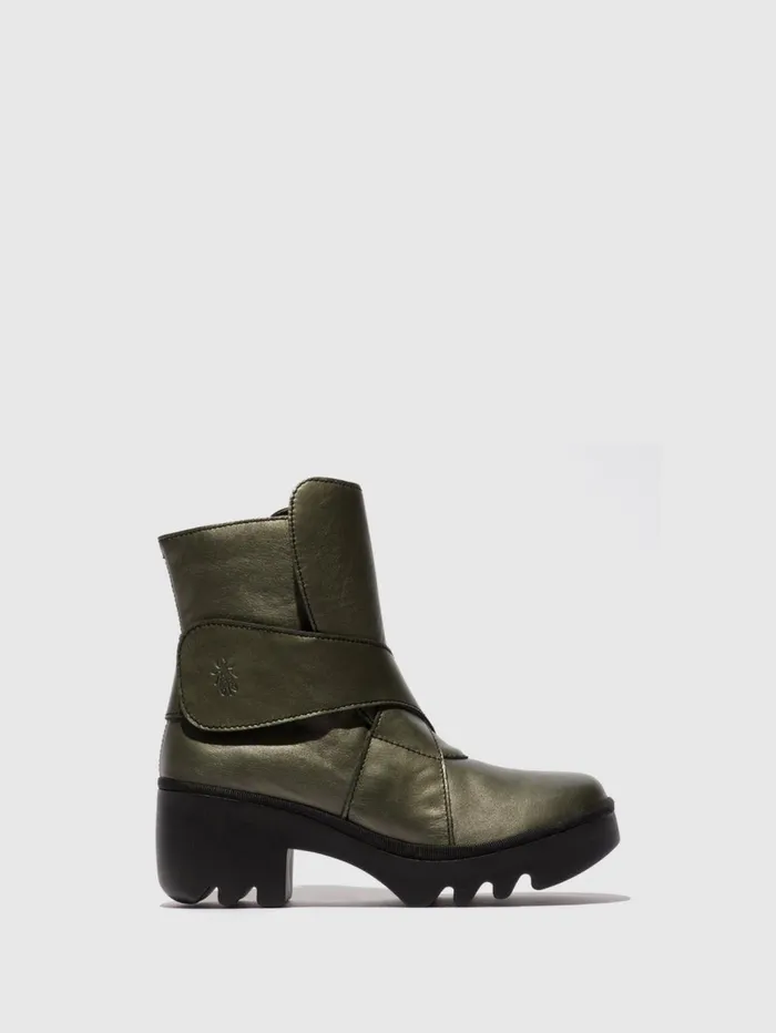 Velcro Ankle Boots TEFA532FLY GRAPHITE Women Fly London Ankle Boots
