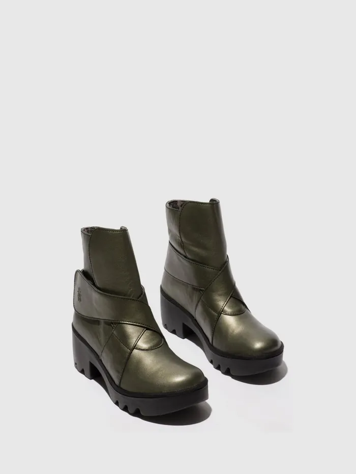 Velcro Ankle Boots TEFA532FLY GRAPHITE Women Fly London Ankle Boots