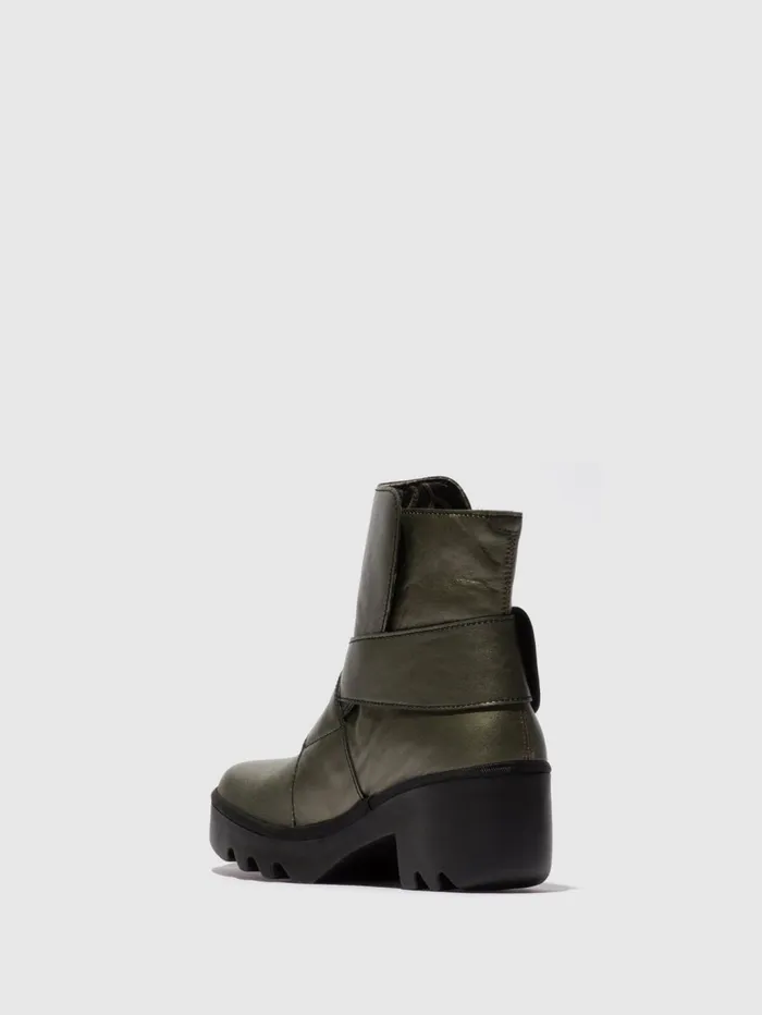 Velcro Ankle Boots TEFA532FLY GRAPHITE Women Fly London Ankle Boots