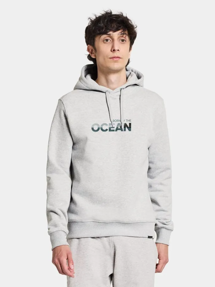 Ven Men039s Hoodie Ocean Aluminum Melange Men Didriksons Hoodies and Sweatshirts