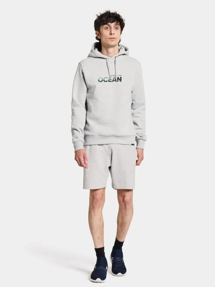 Ven Men039s Hoodie Ocean Aluminum Melange Men Didriksons Hoodies and Sweatshirts
