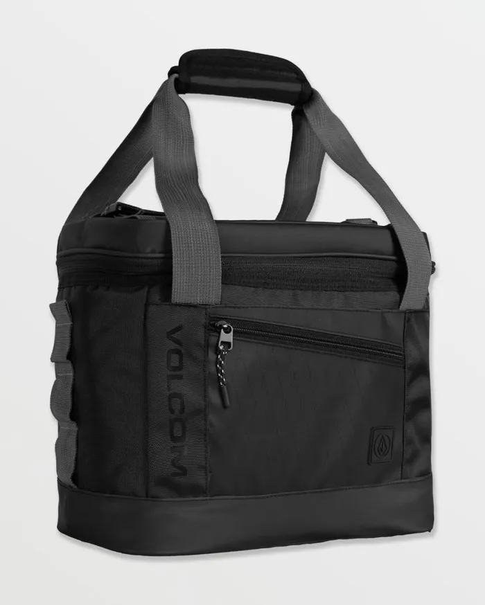 Venture 12Can Cooler 8211 Black Mens Volcom Bags and Backpacks