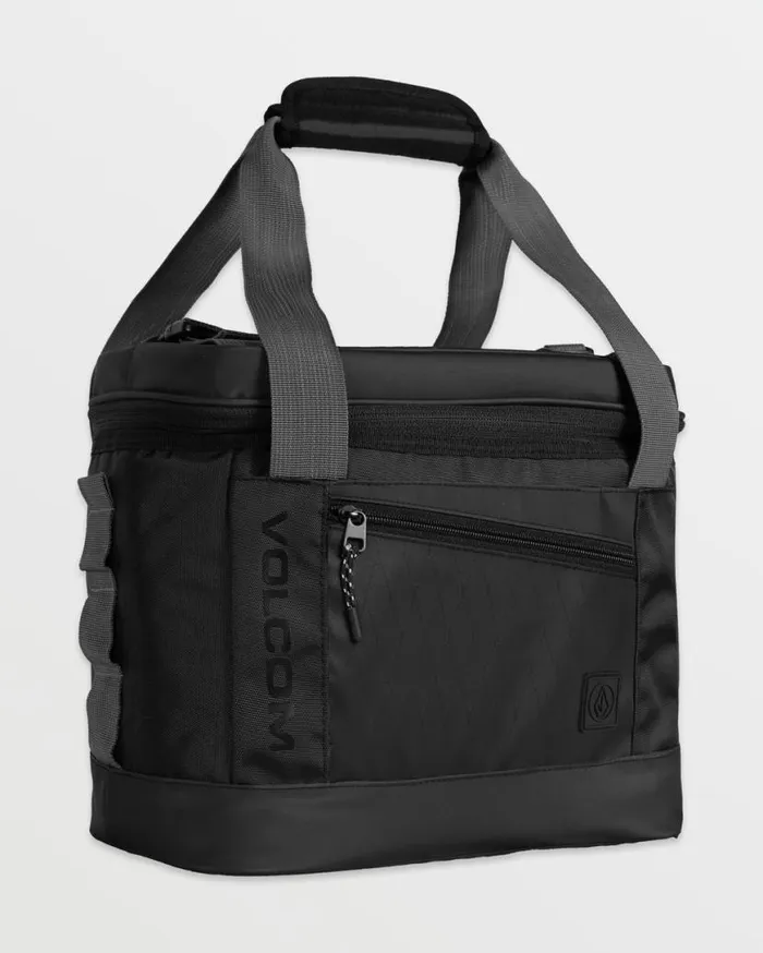 Venture 12Can Cooler 8211 Black Mens Volcom Bags and Backpacks