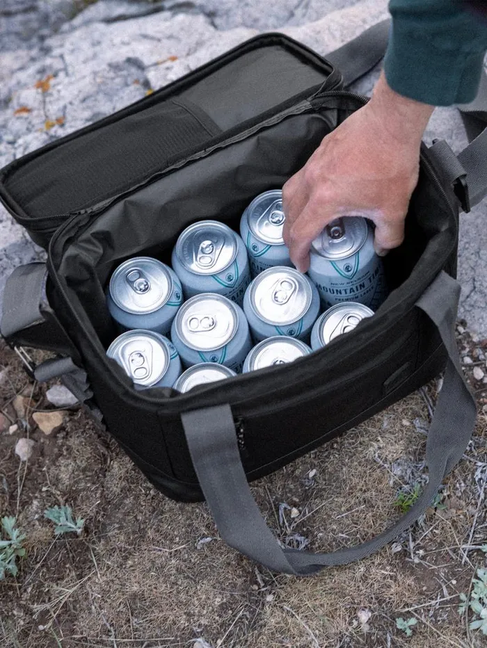 Venture 12Can Cooler 8211 Black Mens Volcom Bags and Backpacks