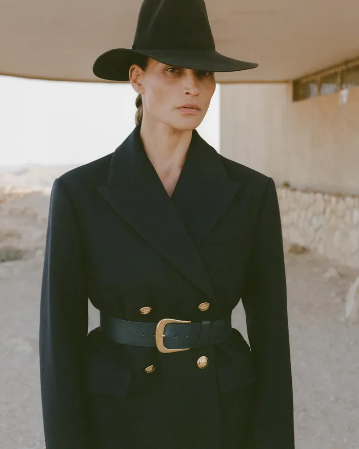 VIANNEY COAT Dark Navy Women Nili Lotan Jackets and Blazers