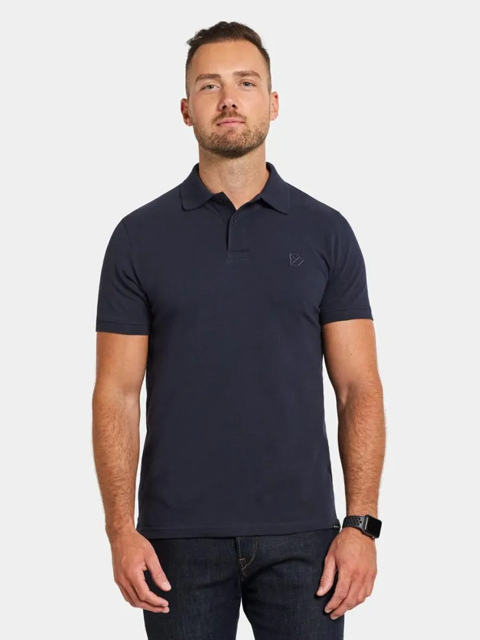 Ville Men039s Pike 3 Dark Night Blue Men Didriksons Tshirts and Polos