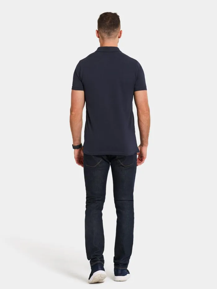 Ville Men039s Pike 3 Dark Night Blue Men Didriksons Tshirts and Polos