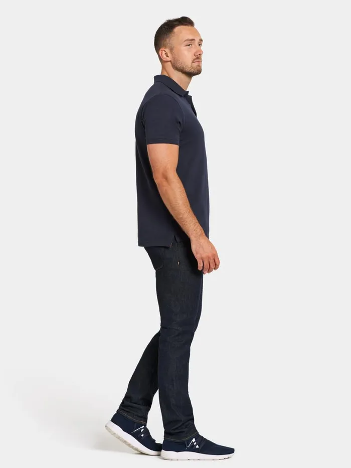 Ville Men039s Pike 3 Dark Night Blue Men Didriksons Tshirts and Polos