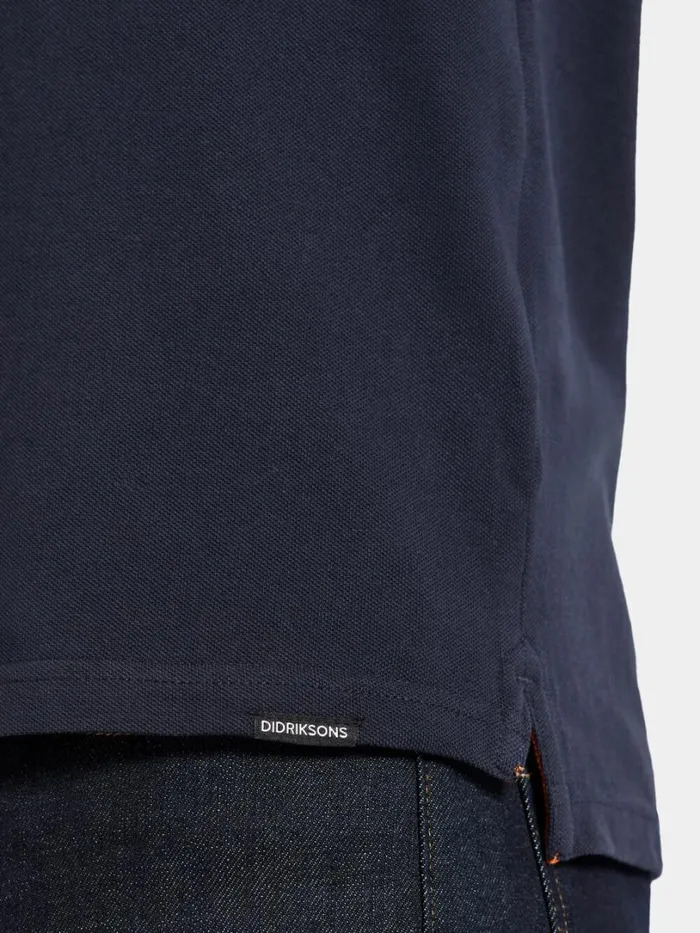 Ville Men039s Pike 3 Dark Night Blue Men Didriksons Tshirts and Polos