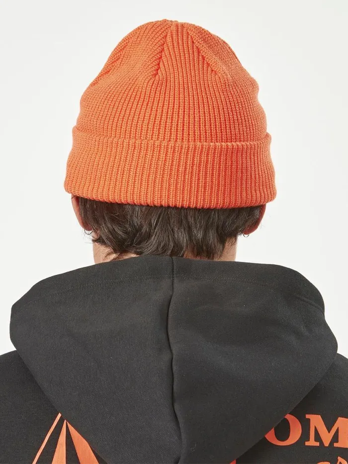 Volcom Workwear Beanie 8211 Orange Mens Volcom Hats and Beanies